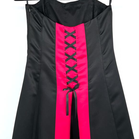 Vintage Formal Dress HOCO Whimsigoth Goth Women's 8 Dark Fairy Vamp Witchcore - Picture 2 of 6